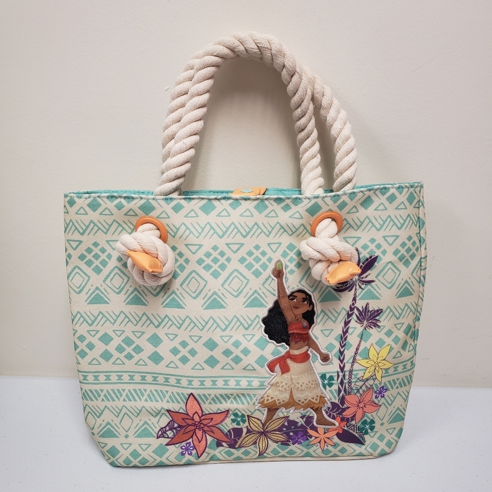 Disney Moana Beach Tote Bag Embroidered
